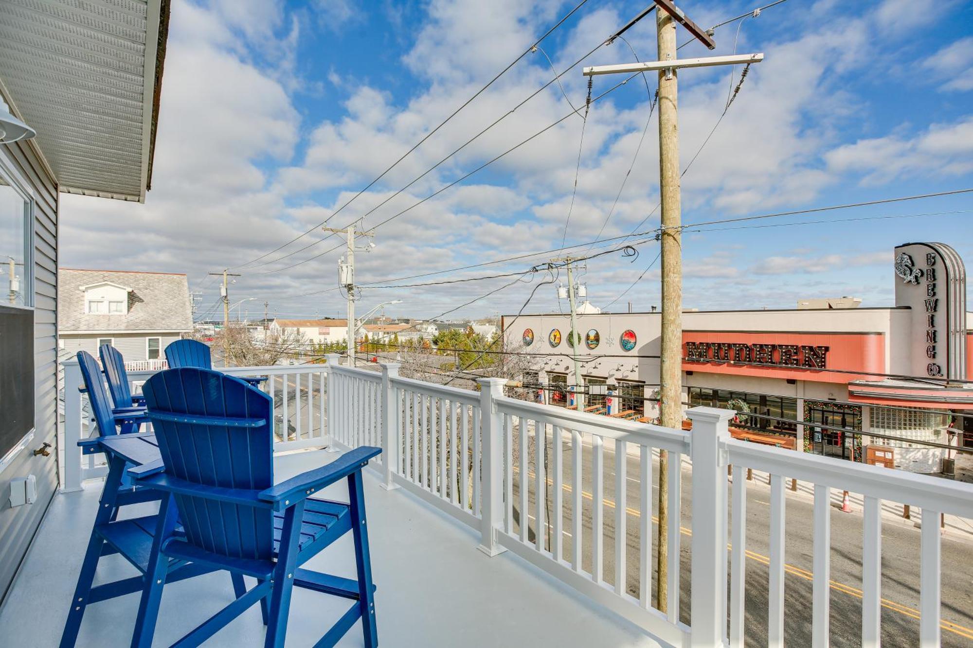 Spacious Wildwood Condo Walk To Beach! Bagian luar foto